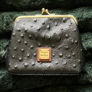 Dooney & Bourke Black Textured Clutch
